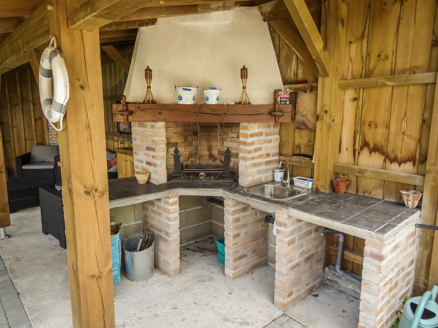 Le barbecue extérieur